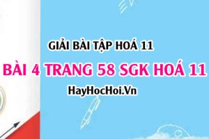 Giải bài 4 trang 58 SGK Hoá 11: Phân bón hoá học, phân đạm, phân lân, phân kali, phân vi lượng